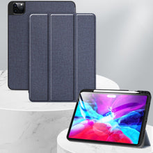 Load image into Gallery viewer, Mutural ® Smart Flip back Cover with Pencil holder for iPad

