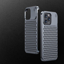 Load image into Gallery viewer, Aero Mesh ® iPhone 15 Series Metallic Hybrid Case - iPhone
