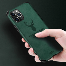 Load image into Gallery viewer, iPhone 11 Series (3 in 1) Combo Shockproof Deer Print Case + Camera Lens + Screen Protector
