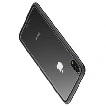 Load image into Gallery viewer, iPhone XR Ultra-Slim Glass TPU Frame Case
