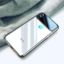 Load image into Gallery viewer, TOTU ® iPhone XS Polarized Lens Mirror Transparent Hard Case
