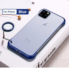 Load image into Gallery viewer, iPhone 11 Pro Max Luxury Frameless Transparent Case
