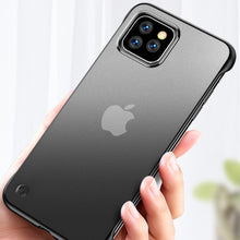 Load image into Gallery viewer, iPhone 11 Pro Max Luxury Frameless Transparent Case
