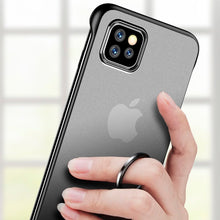 Load image into Gallery viewer, iPhone 11 Series Luxury Frameless Transparent Case
