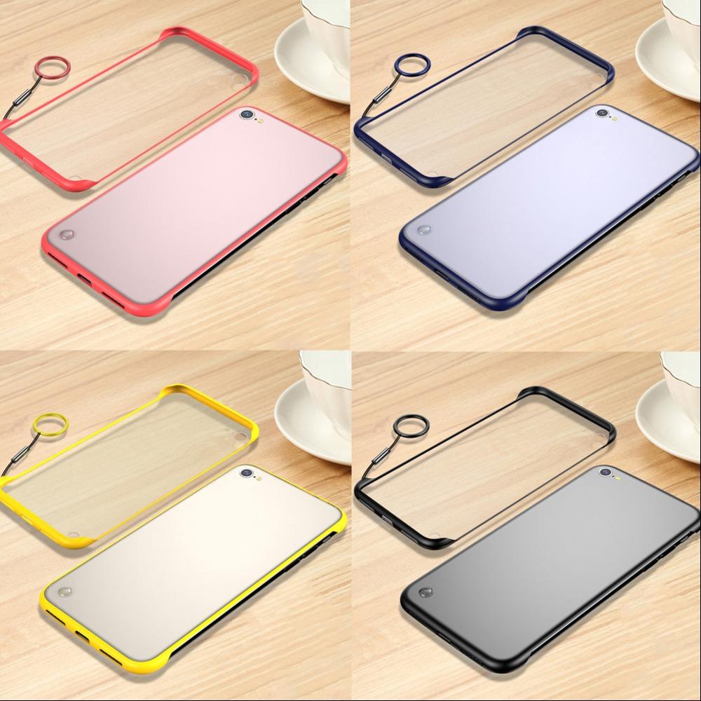 iPhone 6 Luxury Frameless Transparent Case