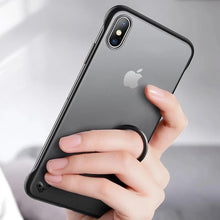 Load image into Gallery viewer, iPhone XR Luxury Frameless Transparent Case
