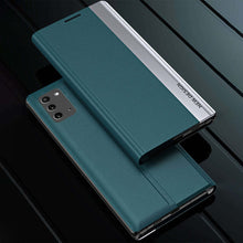 Load image into Gallery viewer, Galaxy Note 20 PU Leather Side Window Flip Case
