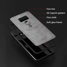 Load image into Gallery viewer, Galaxy Note 9 (3 in 1 Combo) Deer Case + Tempered Glass + Earphones
