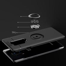 Load image into Gallery viewer, OnePlus 8 Pro (3 in 1 Combo) Metallic Ring Case + Tempered Glass + Earphones

