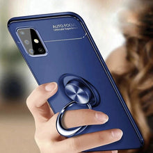 Load image into Gallery viewer, Galaxy M Series Metallic Finger Ring Holder Case
