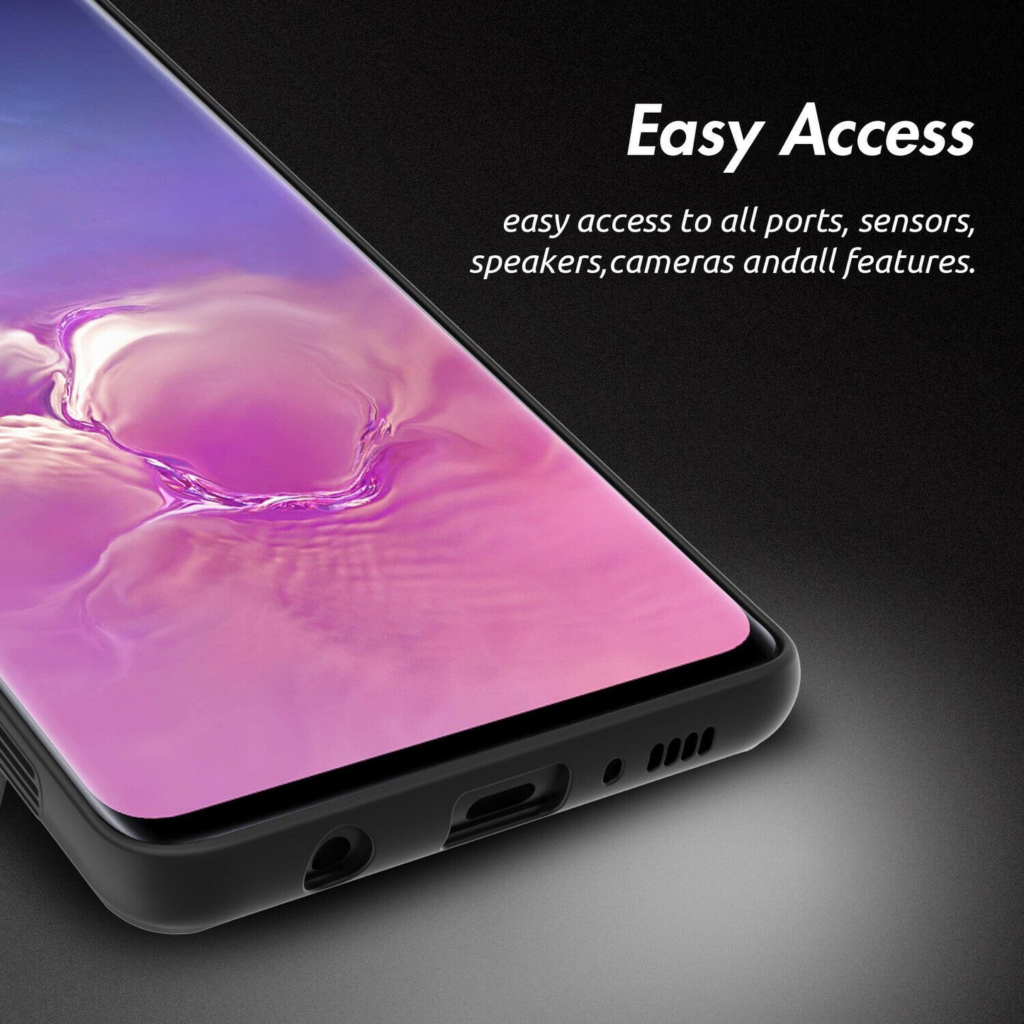 Galaxy S10e Special Edition Silicone Soft Edge Case