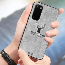 Load image into Gallery viewer, Galaxy S20 Deer Pattern Inspirational Soft Case (3-in-1 Combo)
