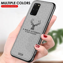 Load image into Gallery viewer, Galaxy S20 Plus (3 in 1 Combo) Deer Case + Tempered Glass + Earphones
