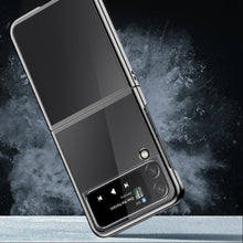 Load image into Gallery viewer, Galaxy Z Flip4 Transparent Glitter Case
