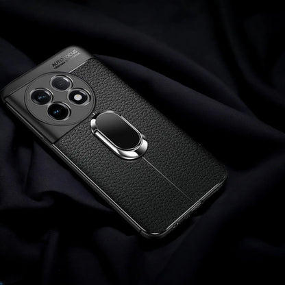 Sleek Urban Leather Ring Holder Case - OnePlus