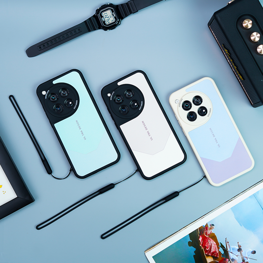 OnePlus 12 Elegant Dual Tone Luxury Texture Case