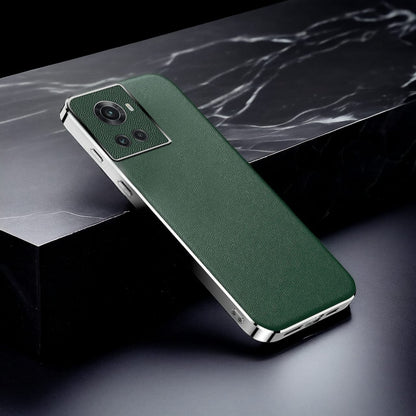 OnePlus 10R Chrome Edge Luxe Leather Case