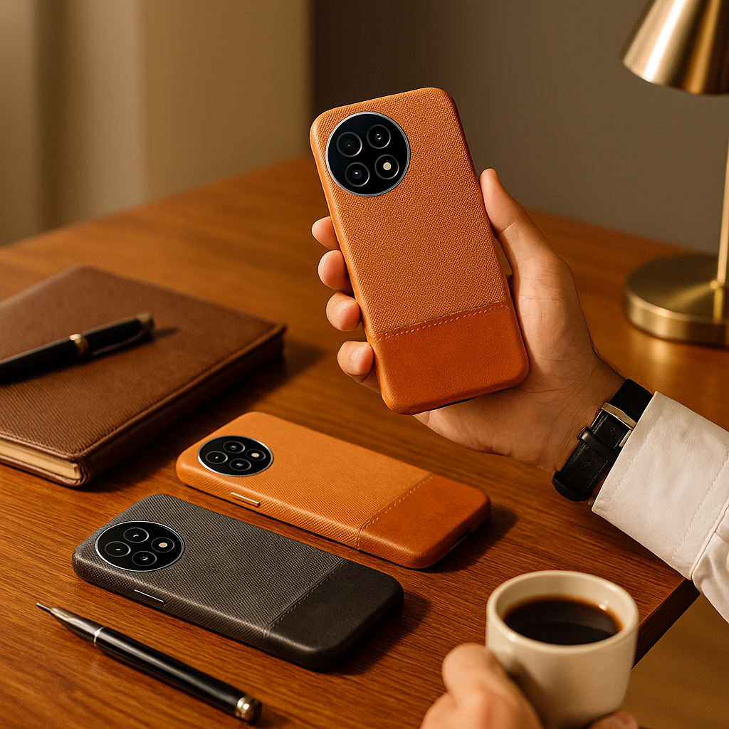 Vintage Half Leather Case - OnePlus