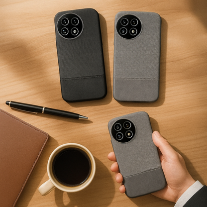 Vintage Half Leather Case - OnePlus