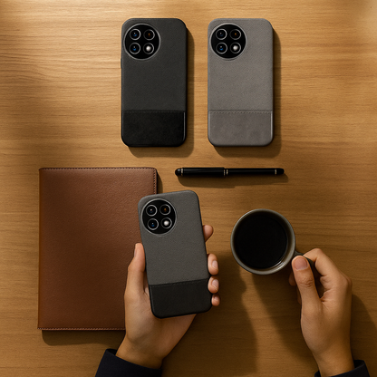Vintage Half Leather Case - OnePlus