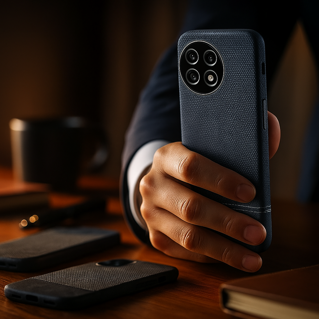 Vintage Half Leather Case - OnePlus