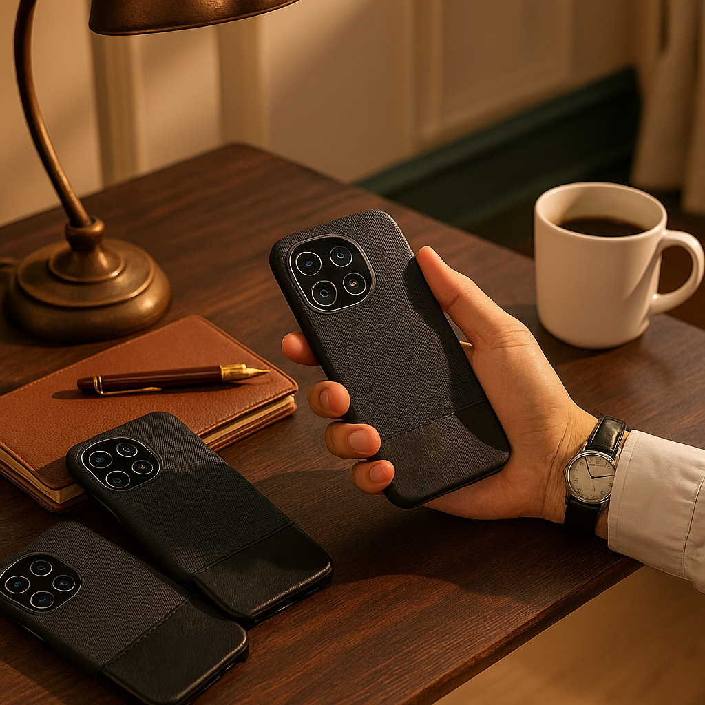 Vintage Half Leather Case - OnePlus
