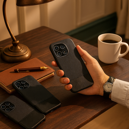 Vintage Half Leather Case - OnePlus