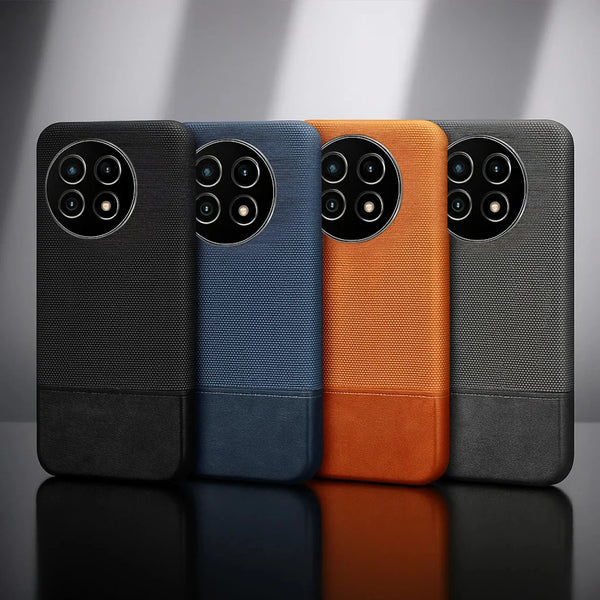 Retro Business Half Leather Case - OnePlus