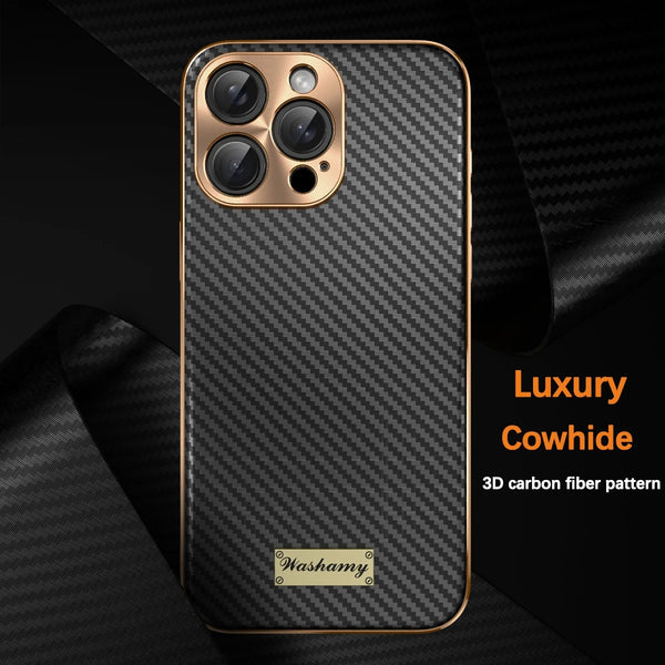 Royal Crown Golden Fiber Case