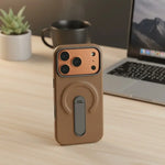 Rustic Stone Mag Stand Case