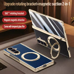 Nightshade Gold Leather Shield Case