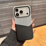 iPhone 17 Series Sleek Dual Tone Card Holder Case