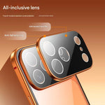 Dual Core Magnetic Shield Glass Case For iPhone