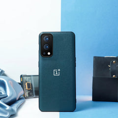 OnePlus Nord 2 Classic Leather Texture Logo Case
