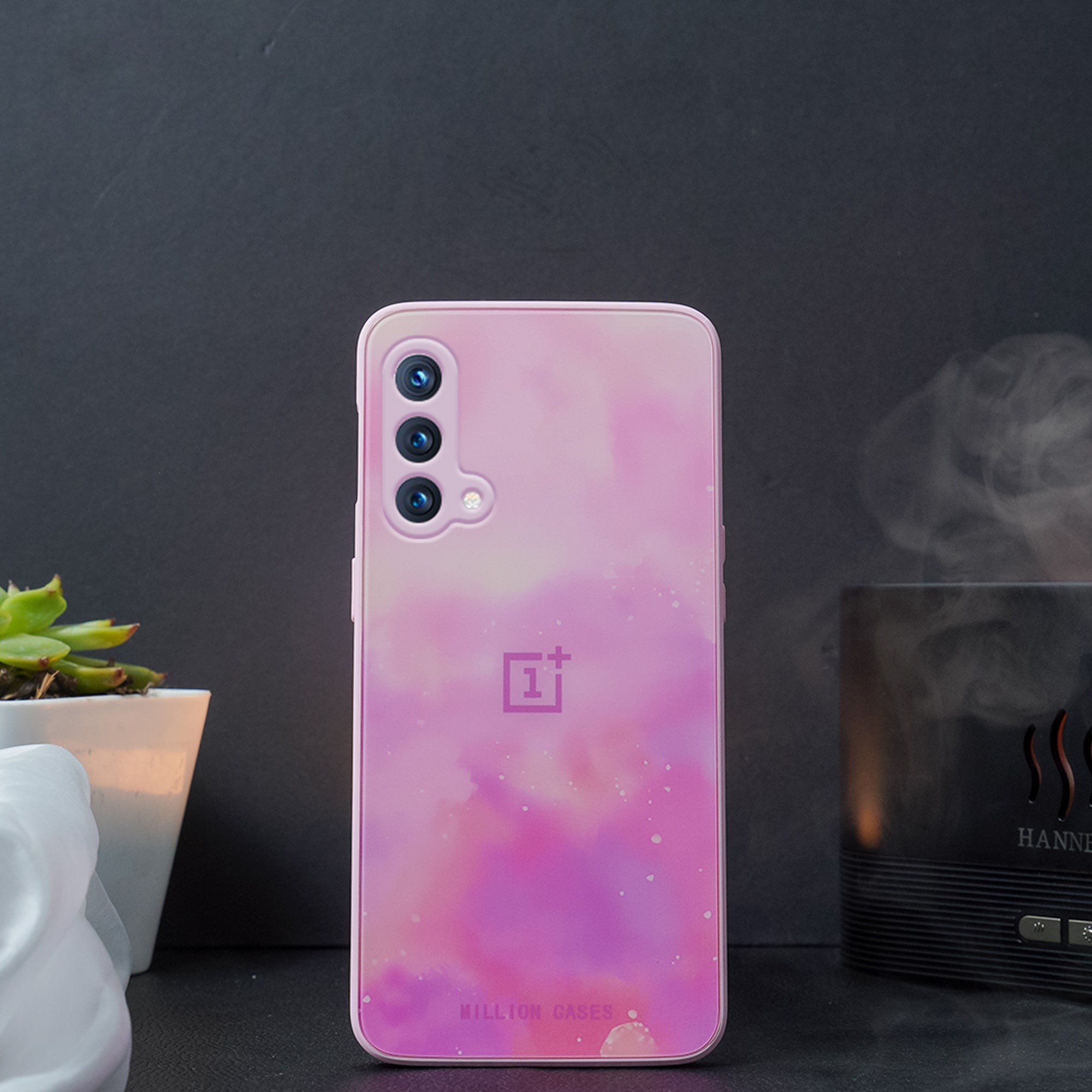 Pastel Sparkle Pattern Glass Case - OnePlus