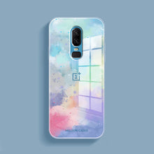 Load image into Gallery viewer, Watercolor Splatter Glass Back Case - OnePlus
