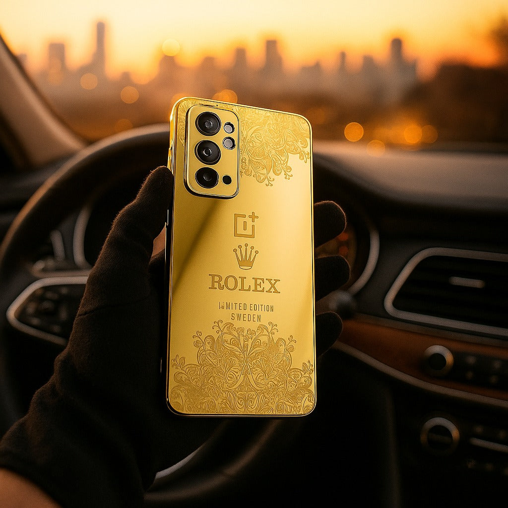 Crafted Gold Rolex Luxurious Camera Protective Case - OnePlus