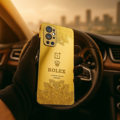 Crafted Gold Rolex Luxurious Camera Protective Case - OnePlus