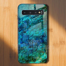 Load image into Gallery viewer, Galaxy S10 Plus Classic Nature Elemental Textured Marble Case
