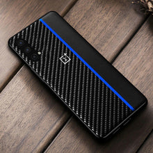 Load image into Gallery viewer, OnePlus Nord CE Frosted Carbon Fiber PU Leather Protective Case
