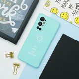 OnePlus 9 Series Sunlight Pattern Love Feeling Soft Silicone Case