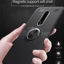 Load image into Gallery viewer, OnePlus 7/7 Pro Metallic Finger Ring Holder Matte Case
