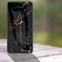 Load image into Gallery viewer, Galaxy S10 Plus Classic Nature Elemental Textured Marble Case
