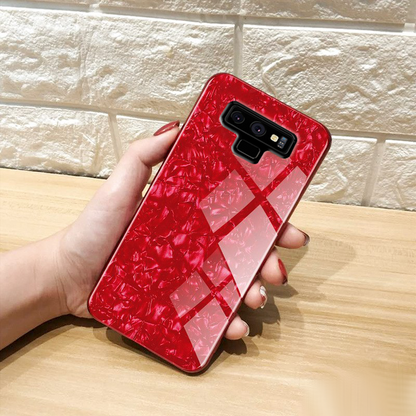 Galaxy Note 9 Dream Shell Series Textured Marble Case