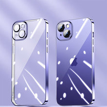 Load image into Gallery viewer, iPhone 14 Transparent Plating Camera Protection Case
