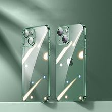 Load image into Gallery viewer, iPhone 13 Series Transparent Plating Camera Protection Case
