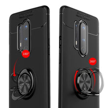 Load image into Gallery viewer, OnePlus 8 Pro Metallic Finger Ring Holder Matte Case
