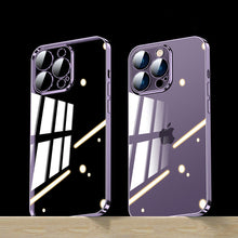 Load image into Gallery viewer, iPhone - Luxury Electroplating Clear Camera Protective Soft TPU Case
