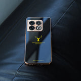OnePlus 10 Pro(2 in 1 Combo) Electroplating Reindeer Pattern Glass Case + Tempered Glass
