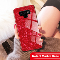 Galaxy Note 9 Dream Shell Series Textured Marble Case